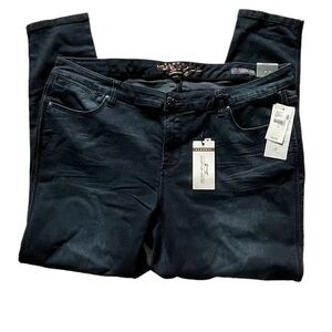 Melissa McCarthy Seven7 Classic Legging Dark Blue Size 22W